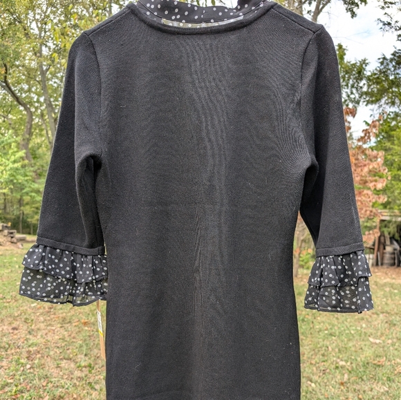 Hailey Lyn dress with ties at collar - Picture 6 of 7